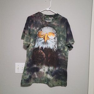 Chemistry Eagle Camo Tie Dye Shirt